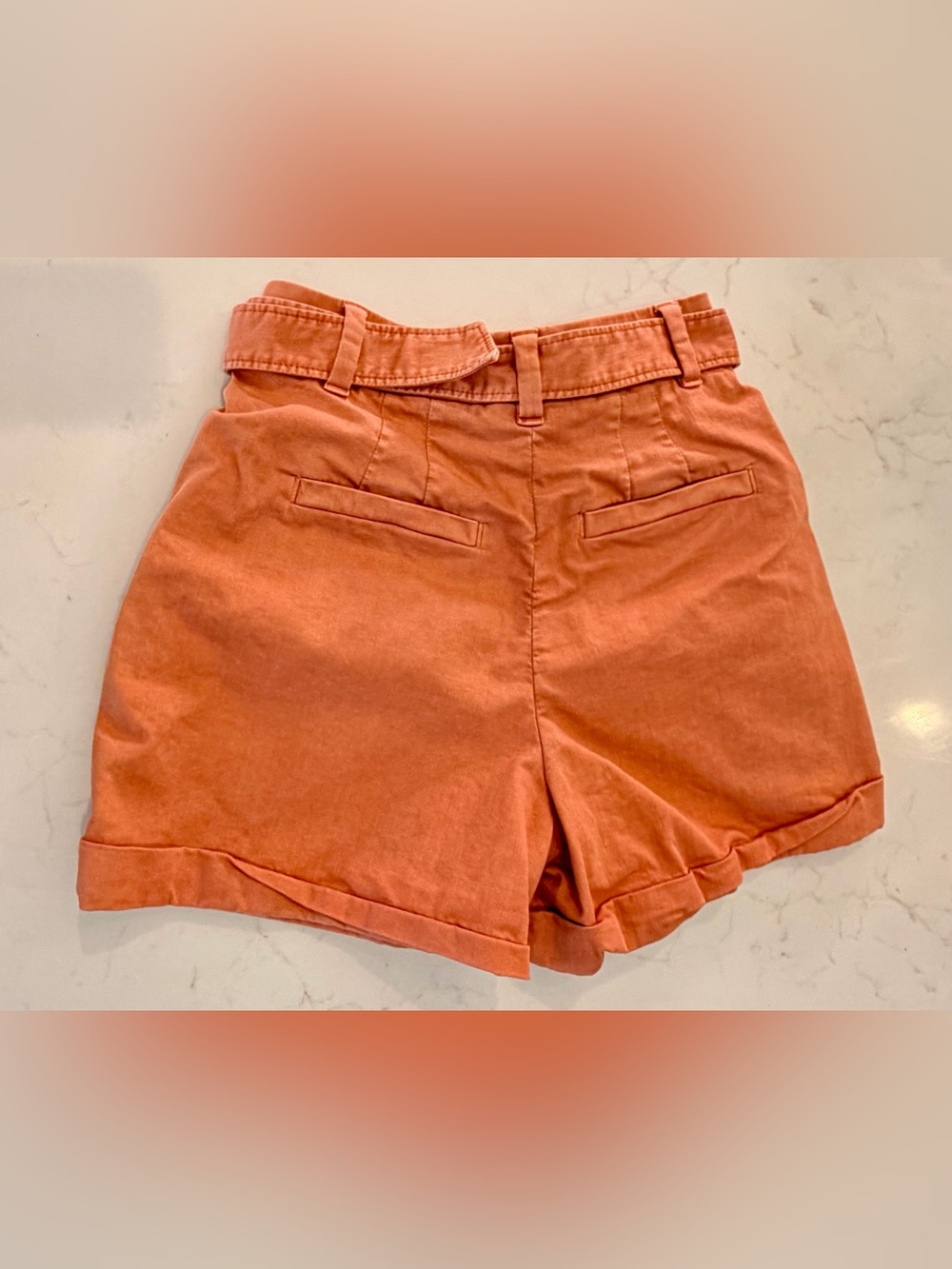 Brunello Cucinelli Women's Canyon Dyed Belted Denim Shorts. Size 40EU/Size 4US - Picture 7 of 14